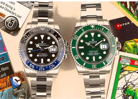 rolex batman superhero.